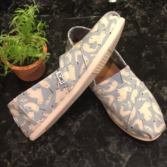 Toms Shoes - Toms Canvas Blue/White Shoes